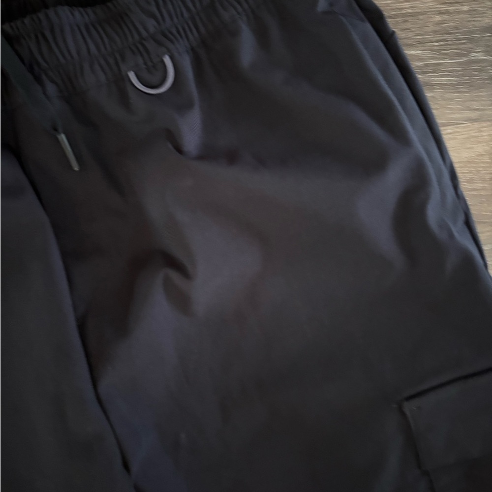 Men's All In Motion Black Cargo Jogger Pants - Lightweight Utility Style Sz M - Picture 9 of 9